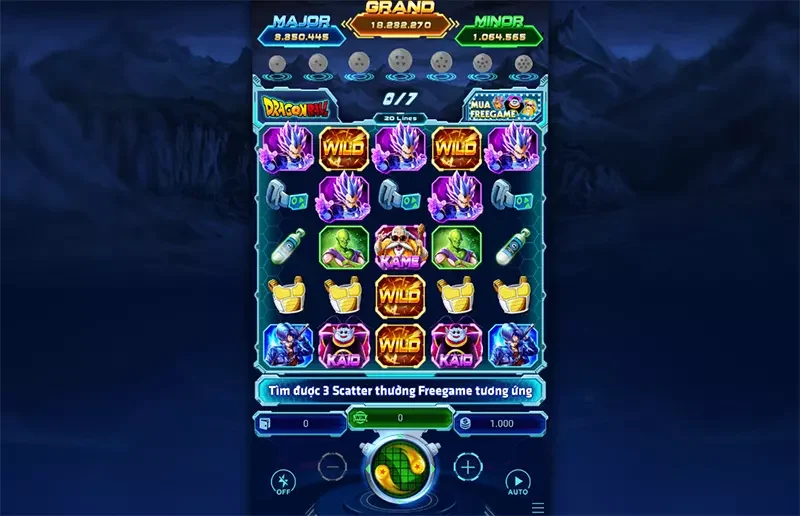 Siêu phẩm game Dragon Balls độc đáo và thú vị